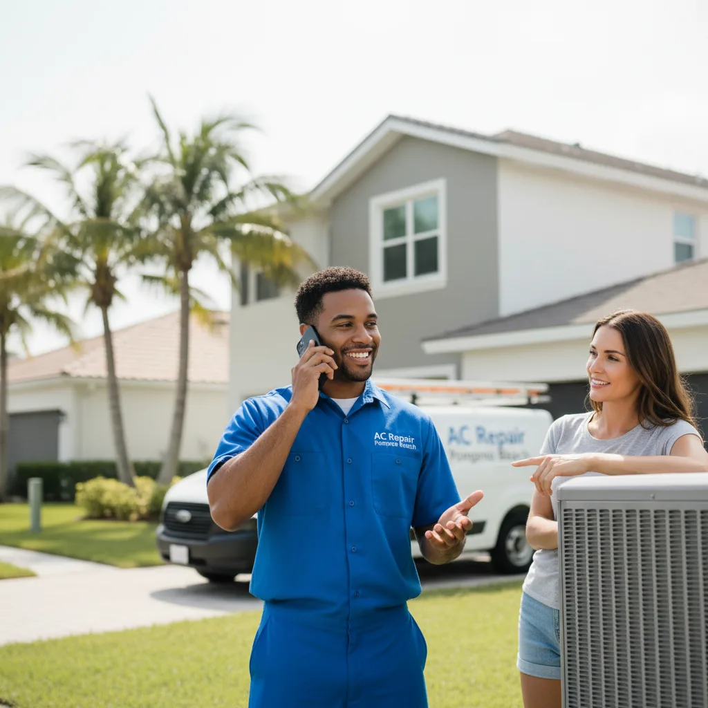 AC Repair Pompano Beach customer support in East St. Louis